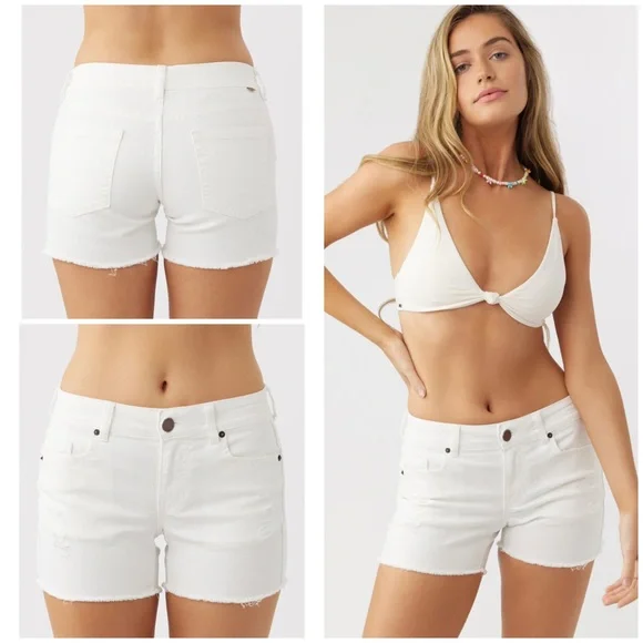 【送料&関税込】Off-White Denim Sandal O'Neill | Shorts | Oneill Cody White Denim Shorts | Poshmark